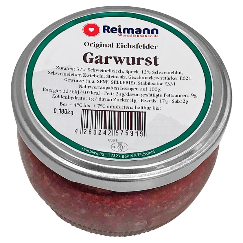 Reimann Garwurst 175g